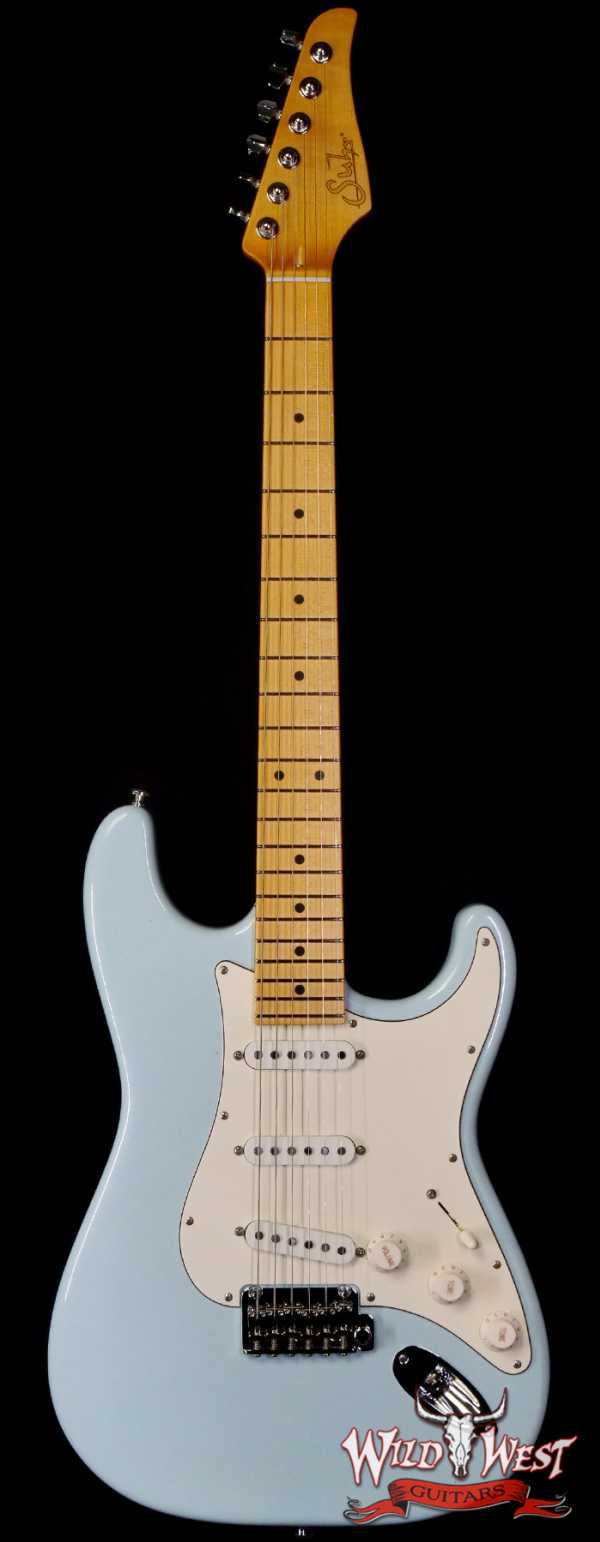 Suhr Classic S Antique SSS Maple Fingerboard Sonic Blue