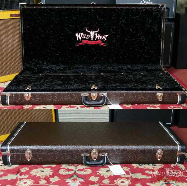 G&G Quality Case Wild West Guitar 7 Guitar Case Stand Western Tools with Black Interior