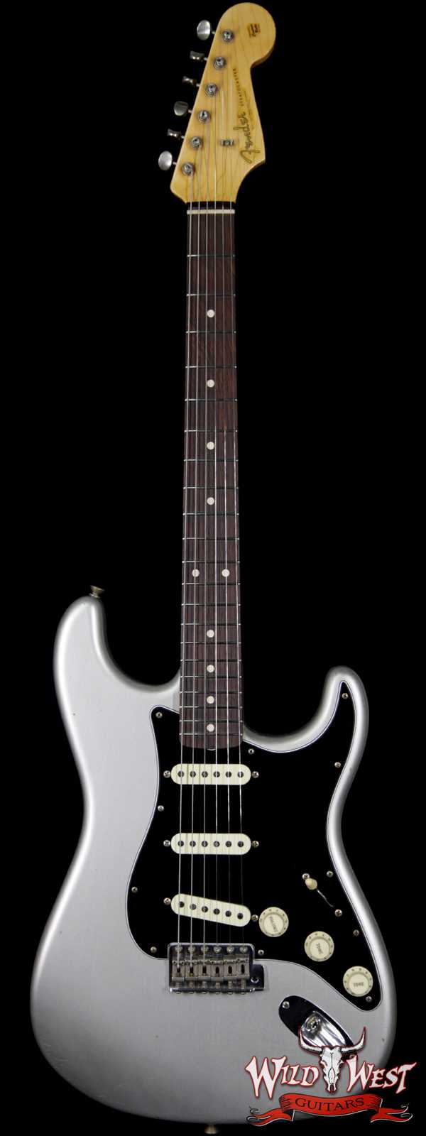 Fender Custom Shop Masterbuilt Yuriy 1961 Stratocaster Brazilian Rosewood Journeyman Inca Silver