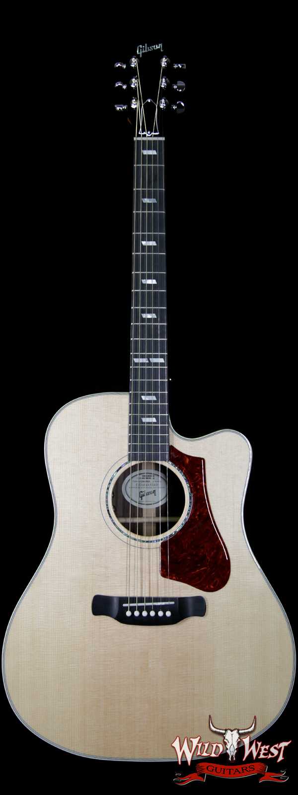 2018 Gibson Montana Hummingbird Rosewood AG Square Shoulder Cutaway Electric-Acoustic Antique Natural