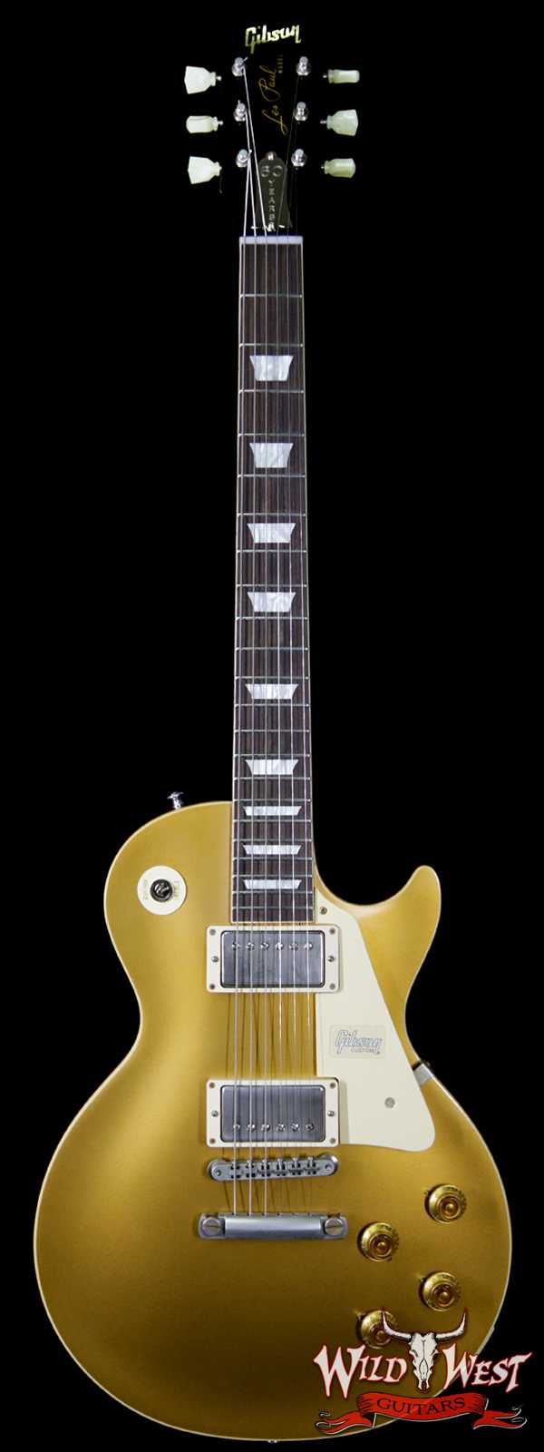 2017 Gibson Custom Shop 60th Anniversary ‘57 Goldtop Les Paul Antique Gold Dark Back VOS