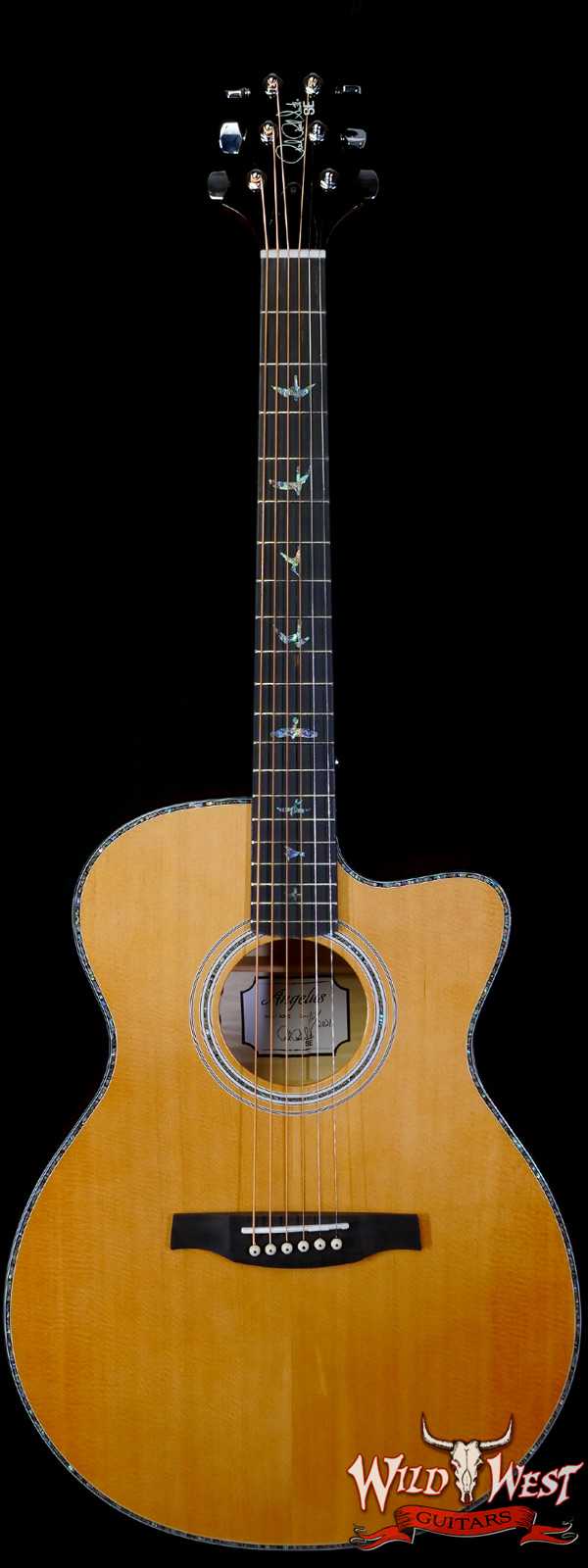 Paul Reed Smith PRS SE Electric Acoustic A50E Maple Side & Back Electric Acoustic Guitar Black Gold Burst
