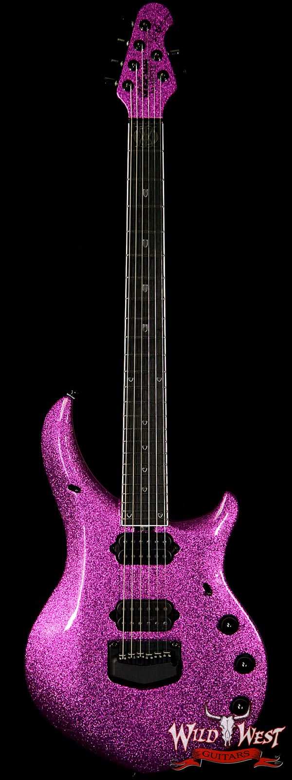 Ernie Ball Music Man BFR Ball Family Reserve Majesty Limited #23 of 74 Signed by John Petrucci Fuchsia Sparkle