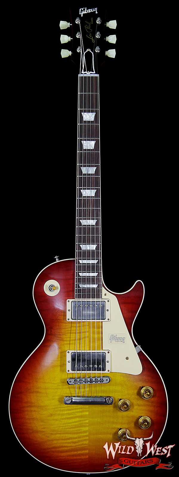 2018 Gibson Custom Shop Standard Historic 1958 Les Paul Standard VOS R8 Washed Cherry 8.35 Lbs