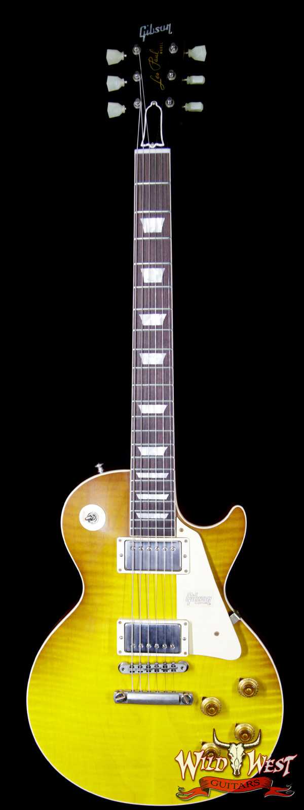 2018 Gibson Custom Shop Standard Historic 1959 Les Paul Standard VOS R9 Honey Lemon 7.9 Pounds