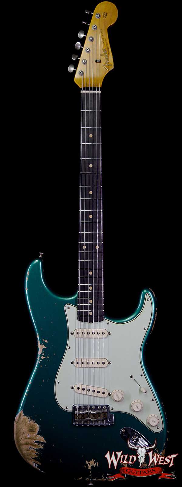 Fender Custom Shop 1961 Stratocaster Heavy Relic AAA Rosewood Board British Racing Green