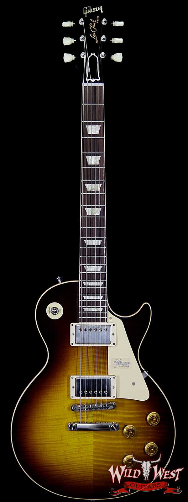 Gibson Custom Shop M2M Hand Selected Kill Top 60th Anniversary 1959 Les Paul Standard VOS Tobacco Sunburst 8.55 lbs