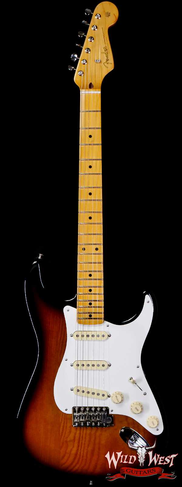 Fender USA Stories Collection Eric Johnson 1954 “Virginia” Stratocaster Maple Fingerboard 2-Color Sunburst