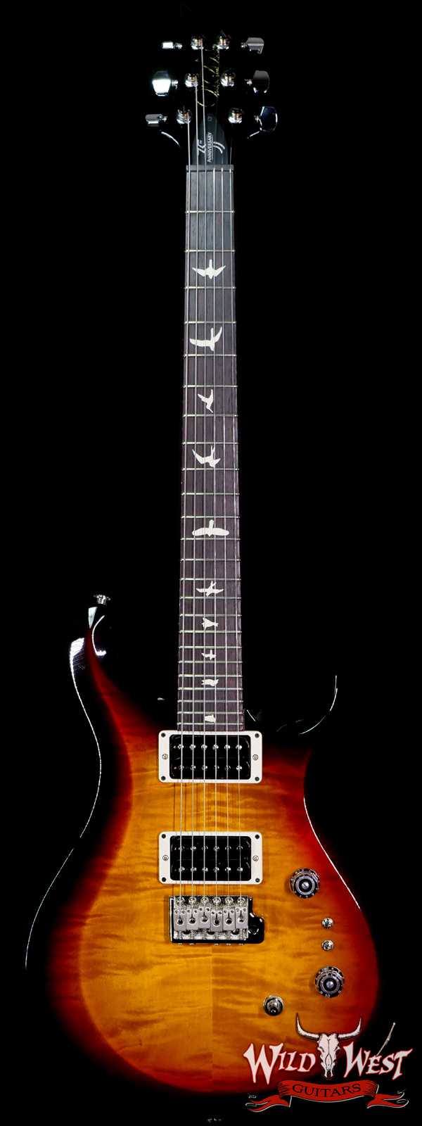 Paul Reed Smith PRS 35th Anniversary S2 Custom 24 Amber Smokeburst