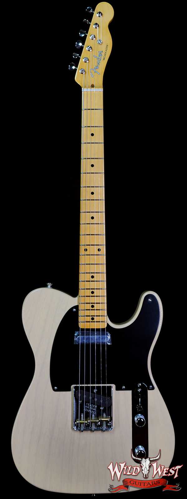 Fender USA 70th Anniversary Broadcaster Maple Fingerboard Blackguard Blonde V2095881