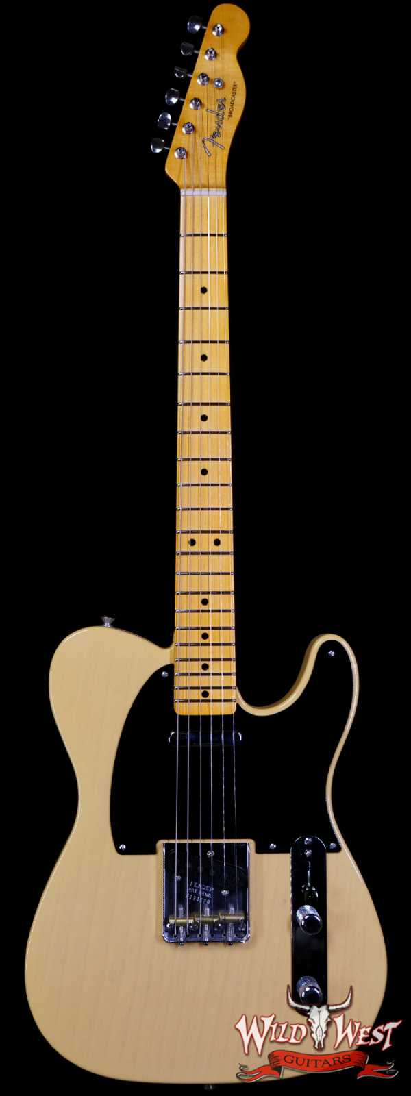 Fender Custom Shop 70th Anniversary 1950 Broadcaster Time Capsule Hand-Wound Pickups Time Capsule Package NOS Nocaster Blonde (Telecaster)