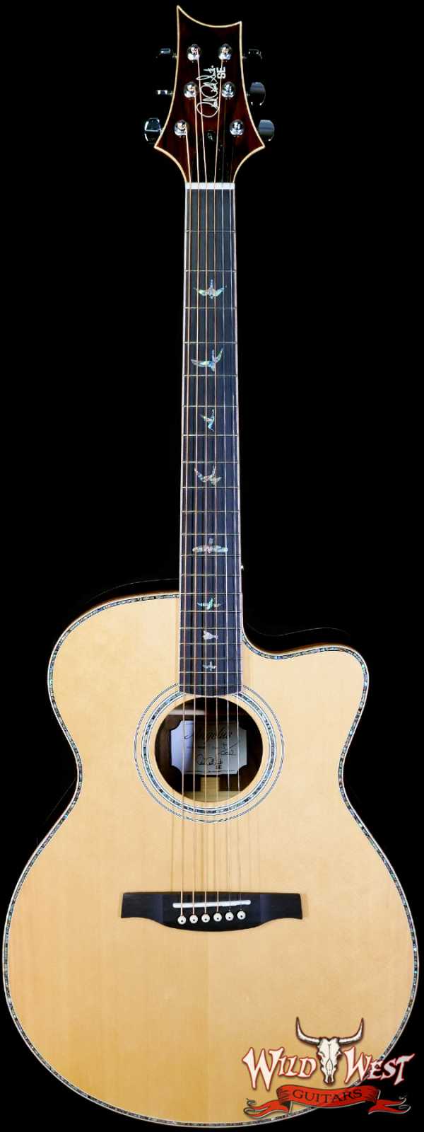 Paul Reed Smith PRS SE A60E Ziricote Back & Side Single Cutaway Electric-Acoustic Guitar