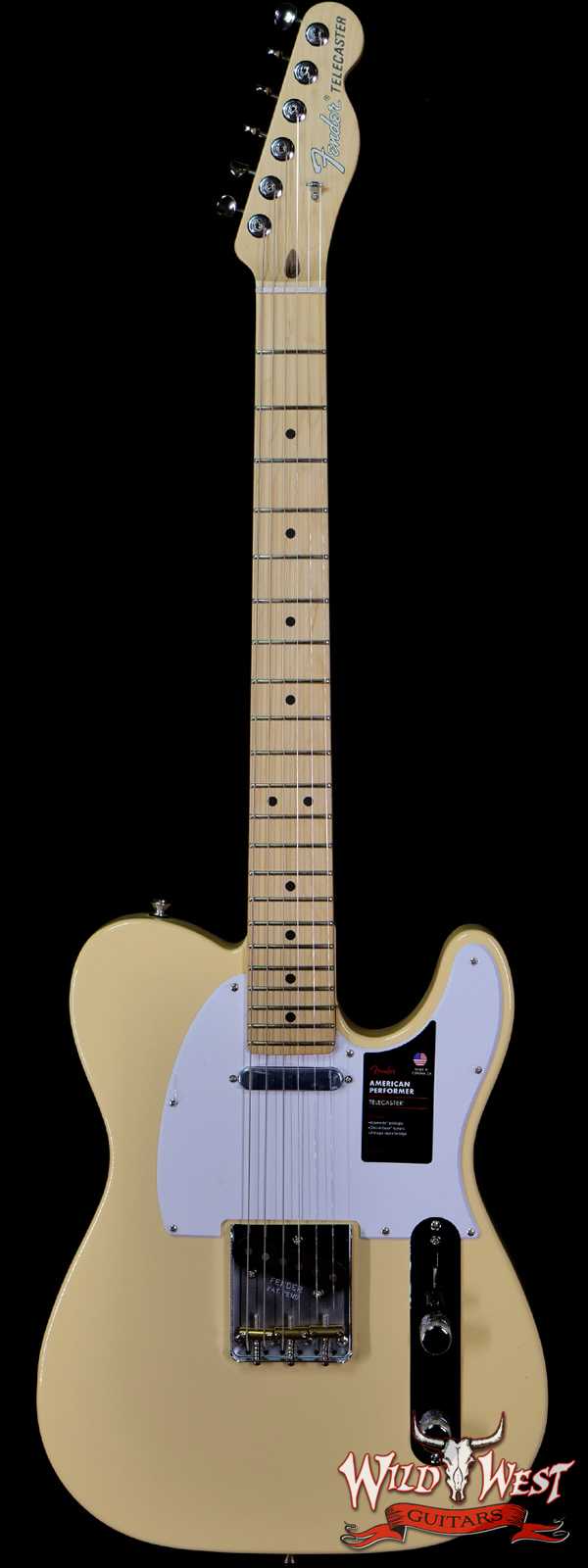 Fender American Performer Telecaster Maple Fingerboard Vintage White
