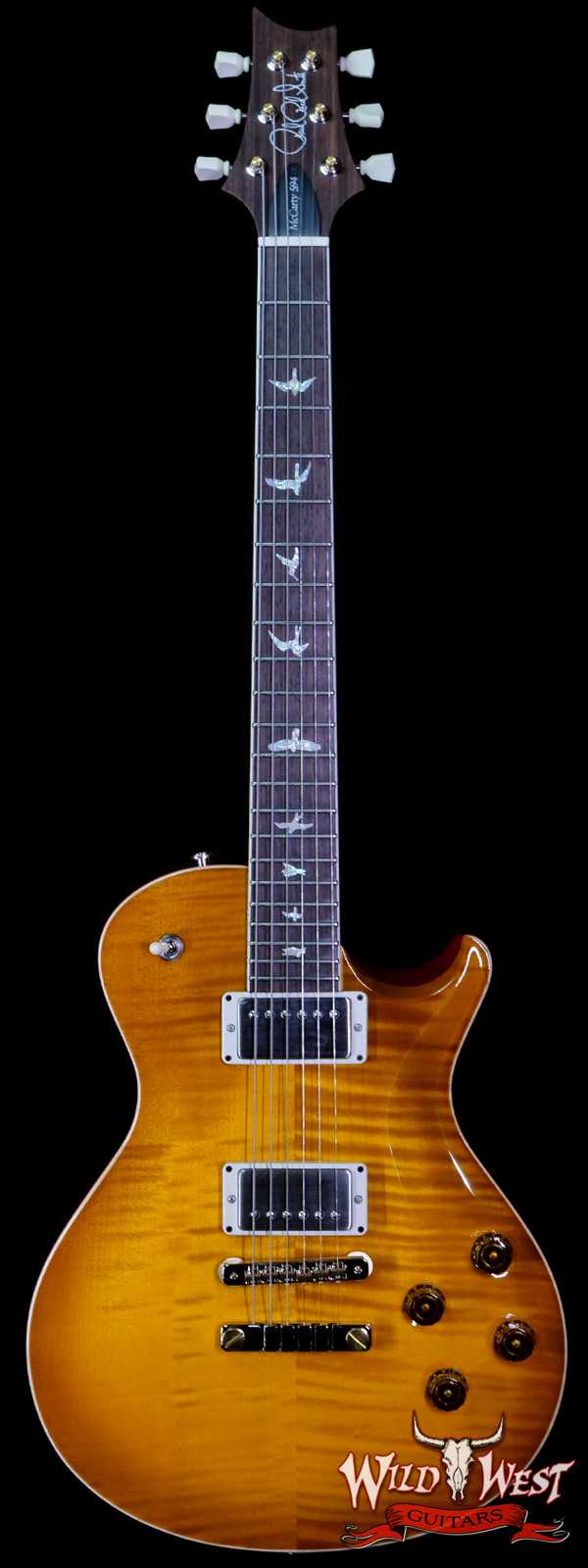 Paul Reed Smith PRS Core McCarty 594 Singlecut Flame Maple Top Rosewood Board McCarty Sunburst