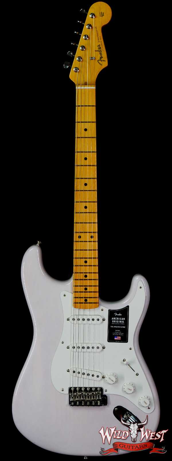 Fender American Original ‘50s Stratocaster Maple Fingerboard White Blonde