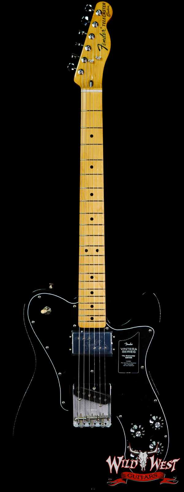 Fender Vintera ‘70s Telecaster Custom Maple Fingerboard Black