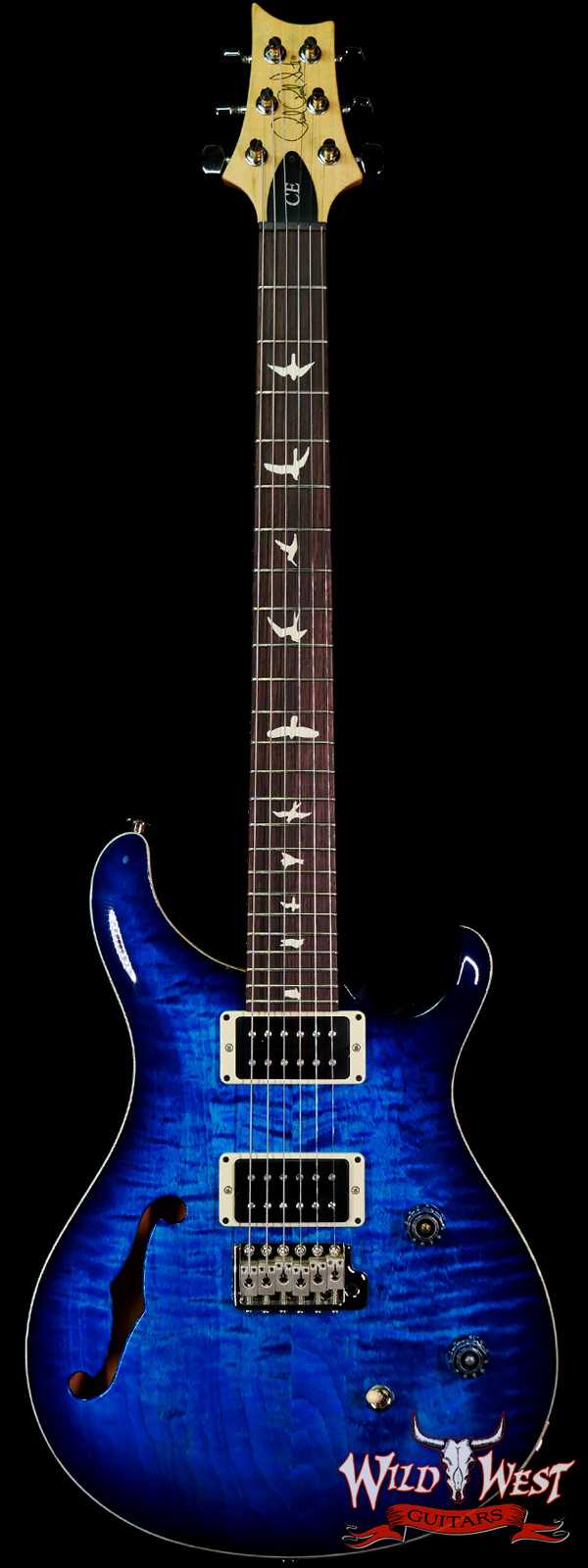 Paul Reed Smith PRS Bolt-On CE 24 Semi-Hollow Faded Blue Burst