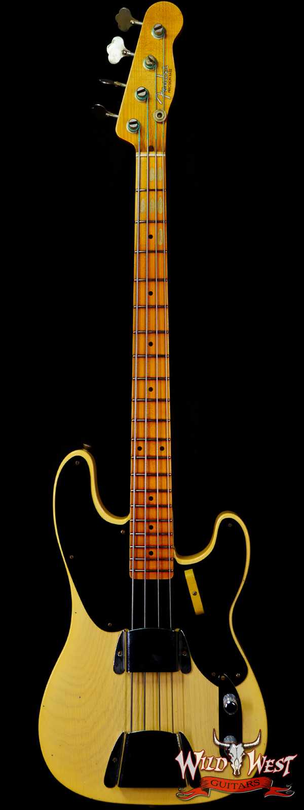 Fender Custom Shop Limited Edition 1951 Precision Bass P-Bass Journeyman Relic Nocaster Blonde