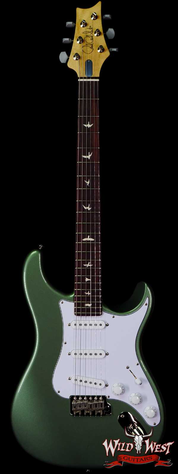 Paul Reed Smith PRS John Mayer Signature Electric Guitar Silver Sky Rosewood Fingerboard Orion Green