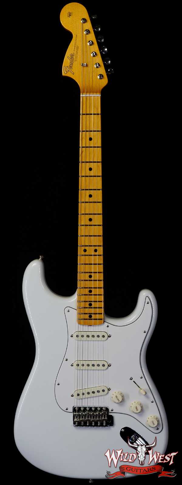 Fender Custom Shop Jimi Hendrix Voodoo Child Signature Stratocaster Maple Fingerboard NOS Olympic White