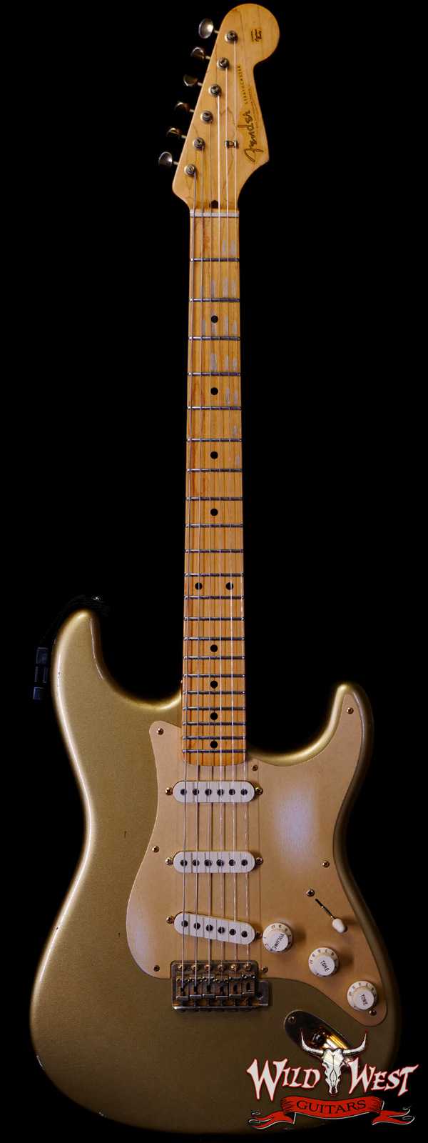 Jim Root Collection 2004 Fender 50th Anniversary Custom Shop 1956 Stratocaster Azetc Gold
