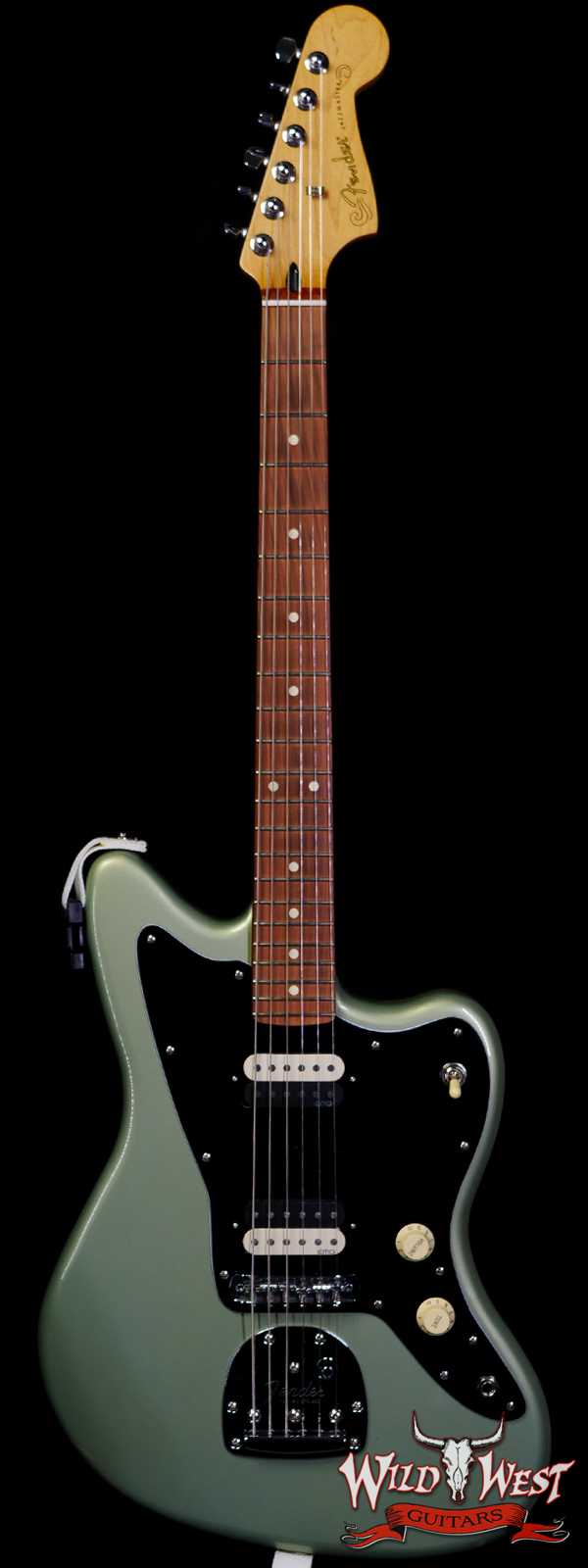 Jim Root Collection Custom Modified 2018 Fender Player Jazzmaster Sage Green Metallic
