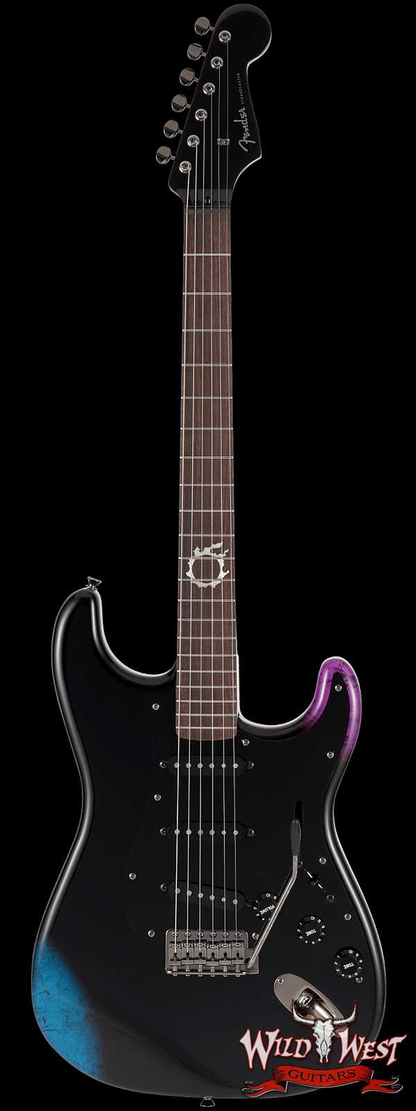 Fender Japan FINAL FANTASY XIV Stratocaster Rosewood Fingerboard Black #538