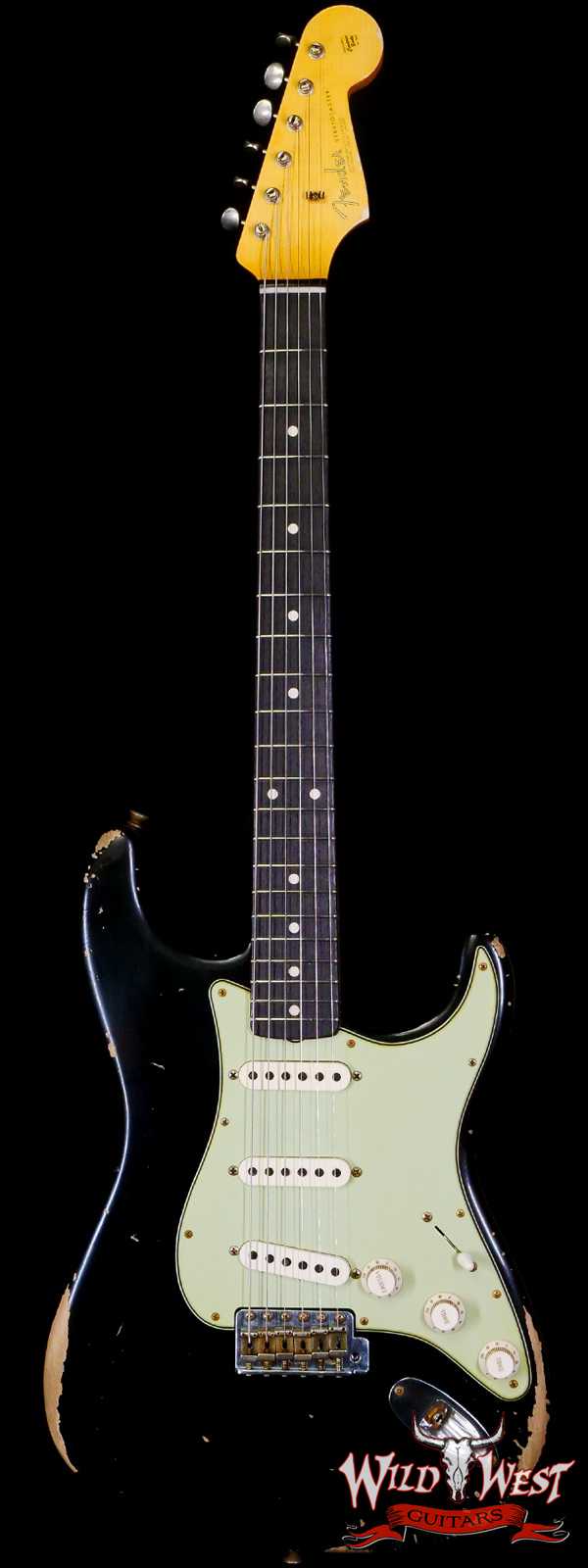 Fender Custom Shop Ron Thorn Masterbuilt 1963 Stratocaster Relic Black