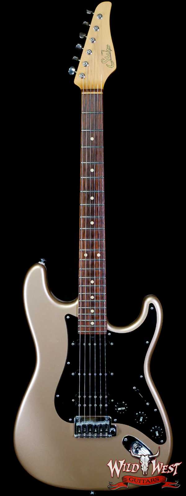 2011 Suhr Classic S HSS Rosewood Fingerboard Firemist Gold Owned by Misha Mansoor (Periphery)