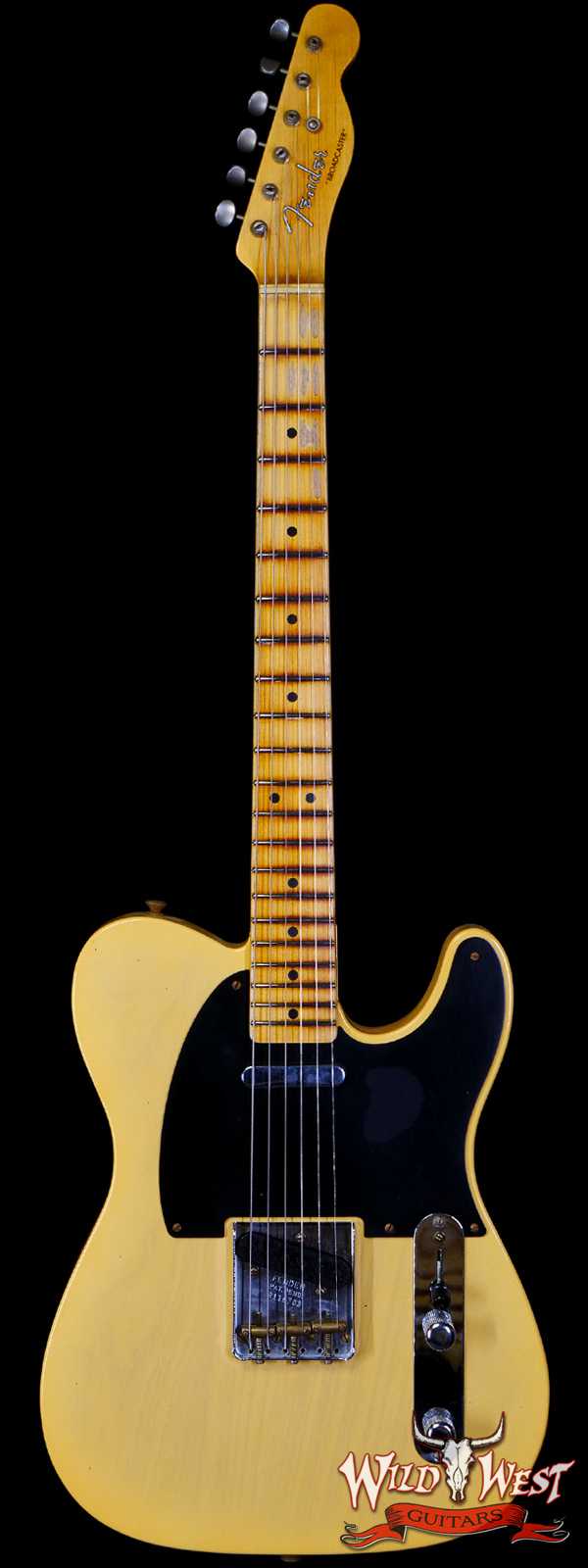 Fender Custom Shop Limited Edition 70th Anniversary Broadcaster (Telecaster) Journeyman Relic Nocaster Blonde R116703