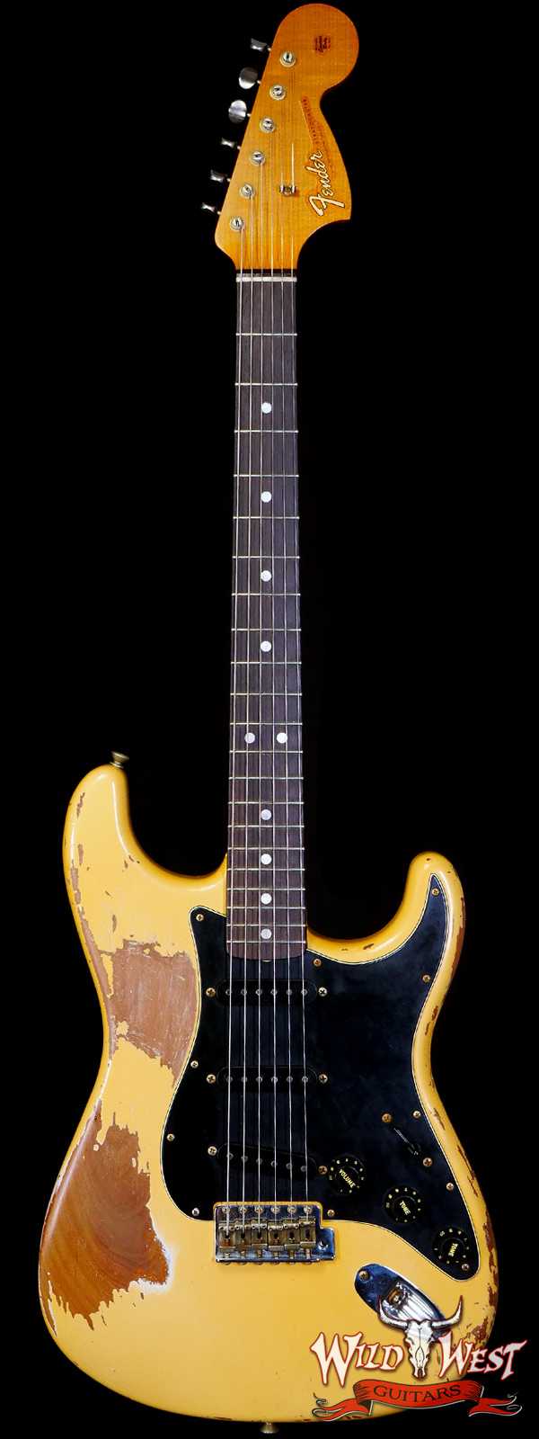 Fender Custom Shop Paul Waller Masterbuilt 1967 Stratocaster H/W Pickups Relic Dark Aged Desert Sand