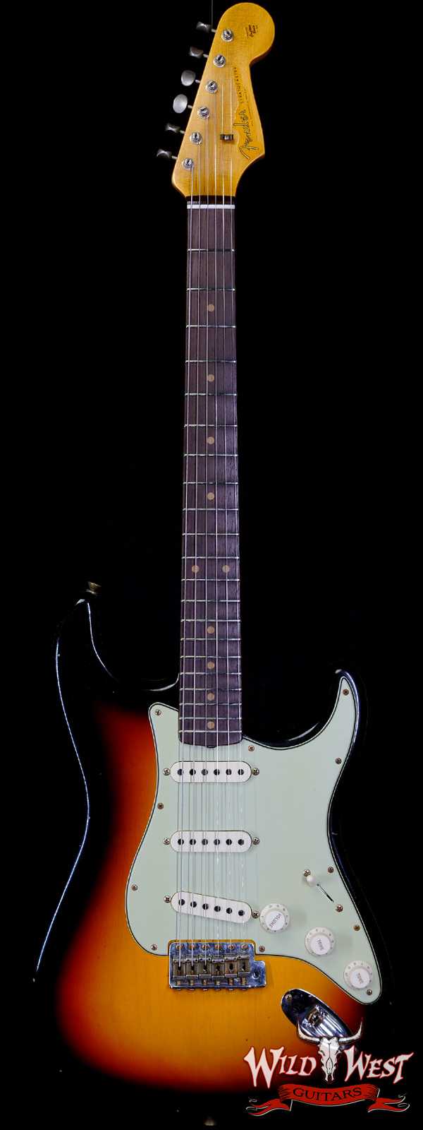 Fender Custom Shop Limited Edition 1960 Stratocaster Journeyman Relic Faded Aged 3-Color Sunburst