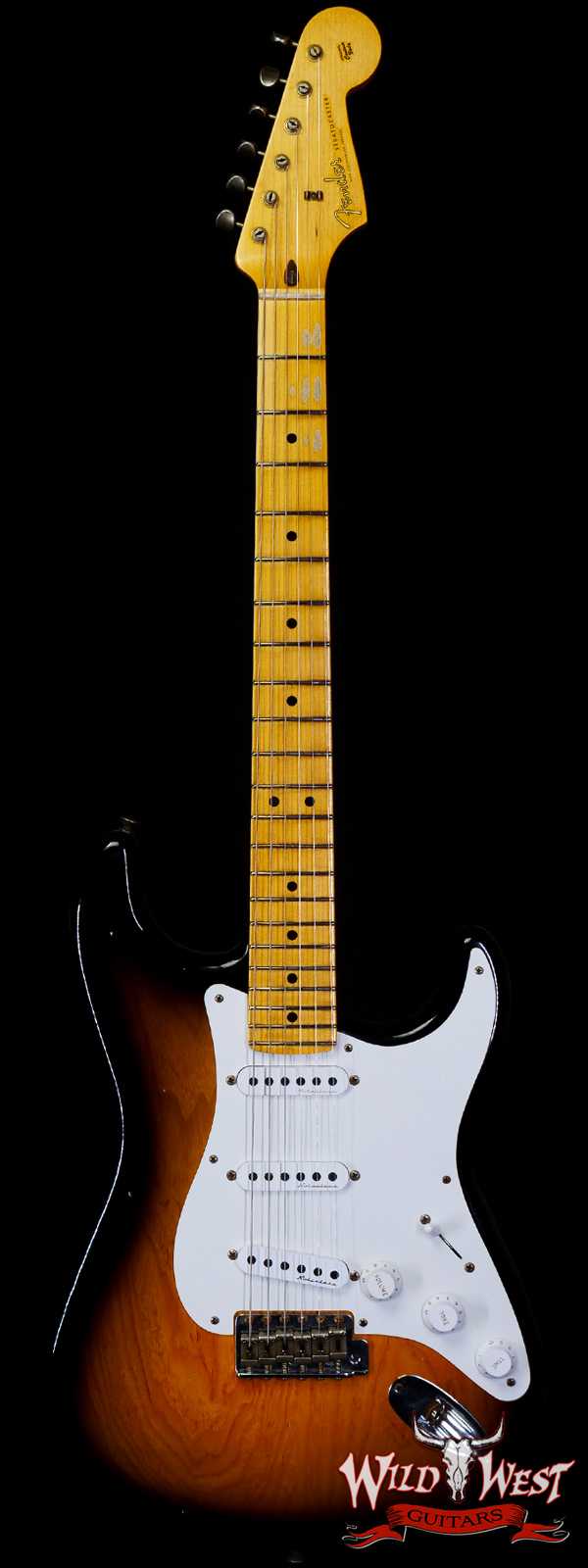 Fender Custom Shop Eric Clapton Signature Stratocaster Maple Fingerboard Journeyman Relic 2-Color Sunburst