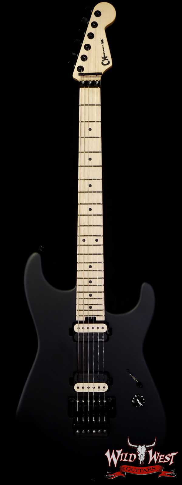 Charvel Jim Root Signature Pro-Mod San Dimas® Style 1 HH Floyd Rose Maple Fingerboard Satin Black