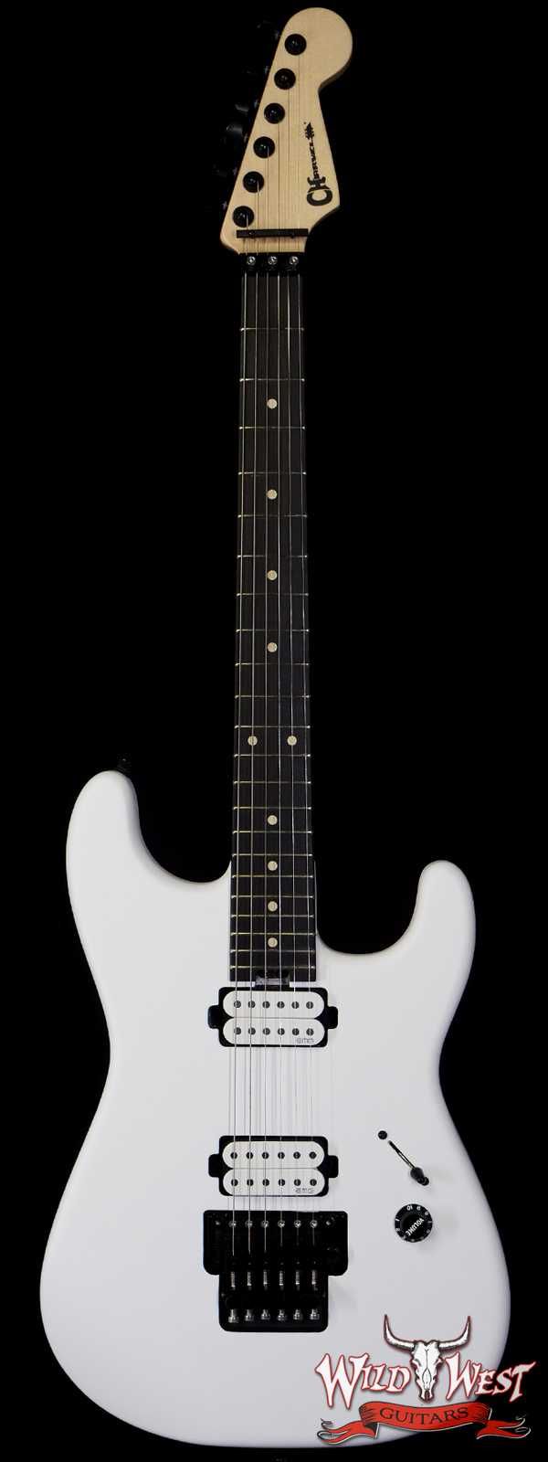 Charvel Jim Root Signature Pro-Mod San Dimas® Style 1 HH Floyd Rose Ebony Fingerboard Satin White