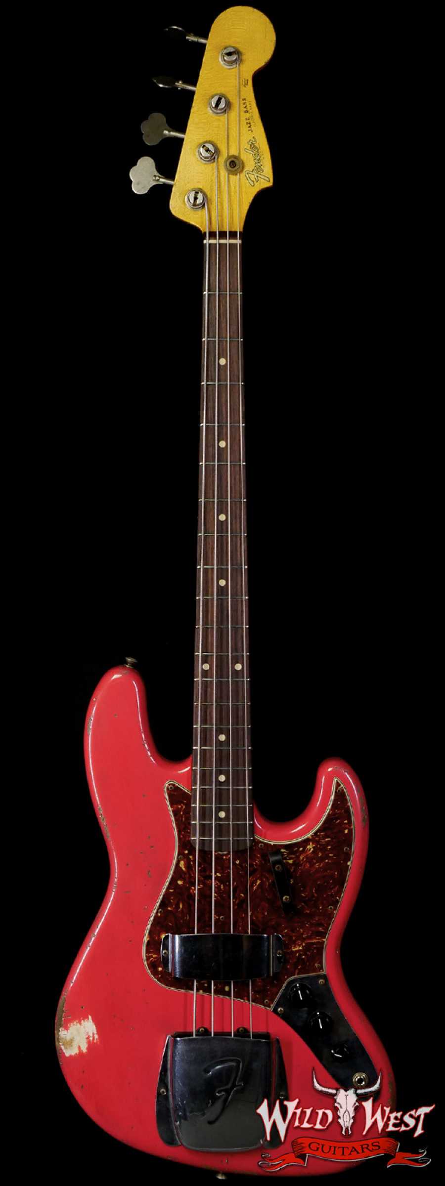 Fender Custom Shop Jason Smith Masterbuilt 1962 Jazz Bass J-Bass Relic  Fiesta Red