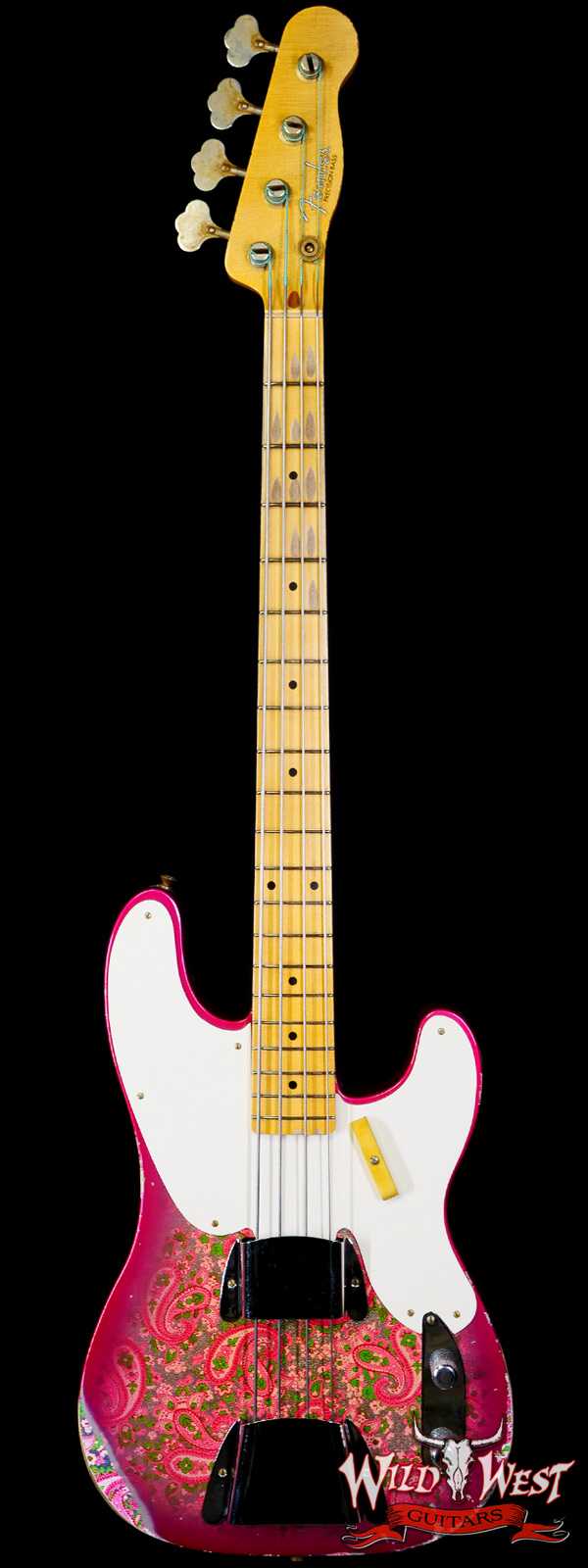 Fender Custom Shop 2022 Winter Event #175 LTD ‘51 Precision Bass 1951 P-Bass Relic Aged Pink Paisley