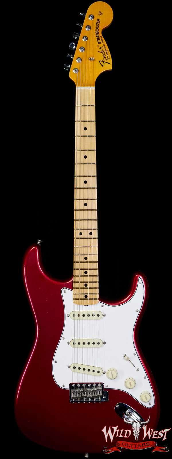 Fender Custom Shop 1969 Stratocaster Maple Board Journeyman Relic w/Closet Classic Hardware Aged Fire Mist Red