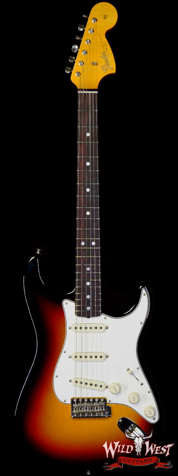 Fender Custom Shop 1966 Stratocaster Rosewood Fingerboard Deluxe Closet Classic 3-Color Sunburst