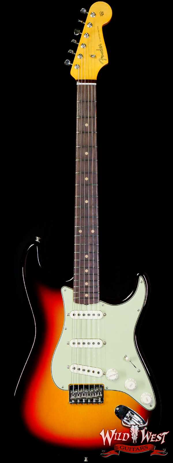 Fender Custom Shop Vintage Custom ‘59 1959 Hardtail Stratocaster Time Capsule Package Chocolate 3-Color Sunburst