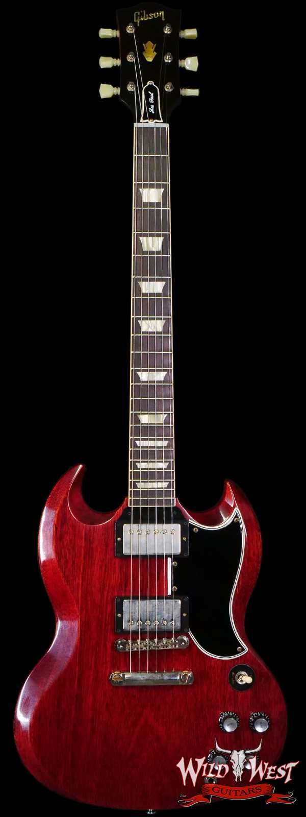 Gibson Custom Shop 1961 Les Paul SG Standard Reissue Stop Bar VOS Cherry Red