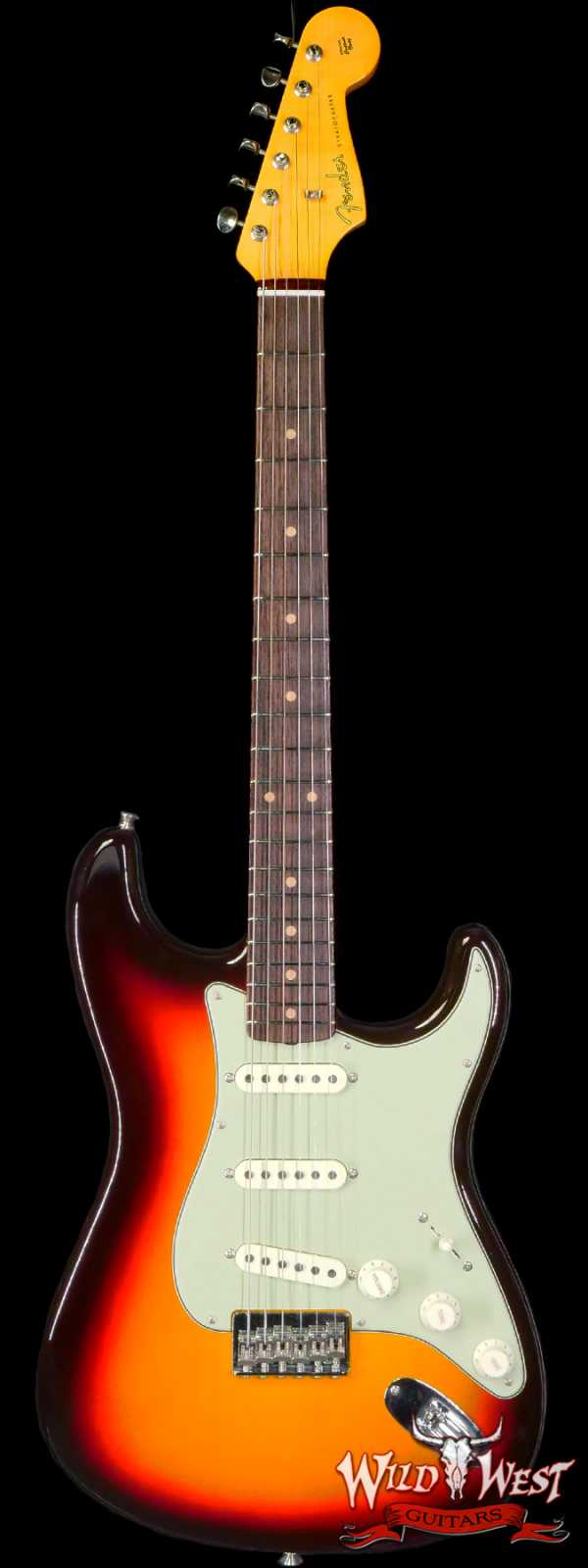 Fender Custom Shop Vintage Custom ‘59 1959 Hardtail Stratocaster Time Capsule Package Chocolate 3-Color Sunburst