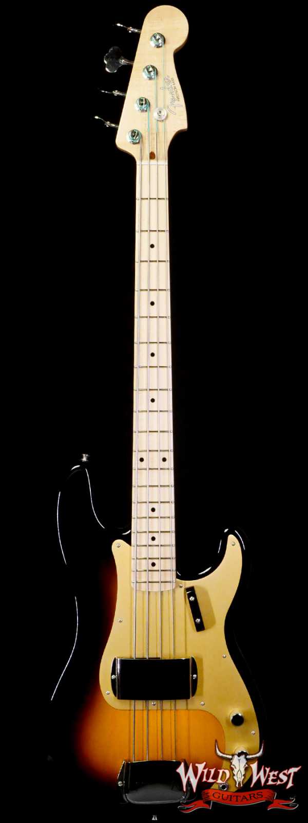 Fender Custom Shop Vintage Custom ‘57 1957 P Bass Precision Bass Time Capsule Package Wide-Fade 2-Color Sunburst