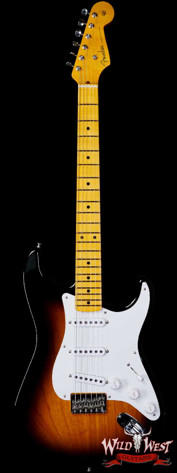 Fender Custom Shop Vintage Custom ‘55 1955 Hardtail Stratocaster Time Capsule Package Wide Faded 2-Color Sunburst