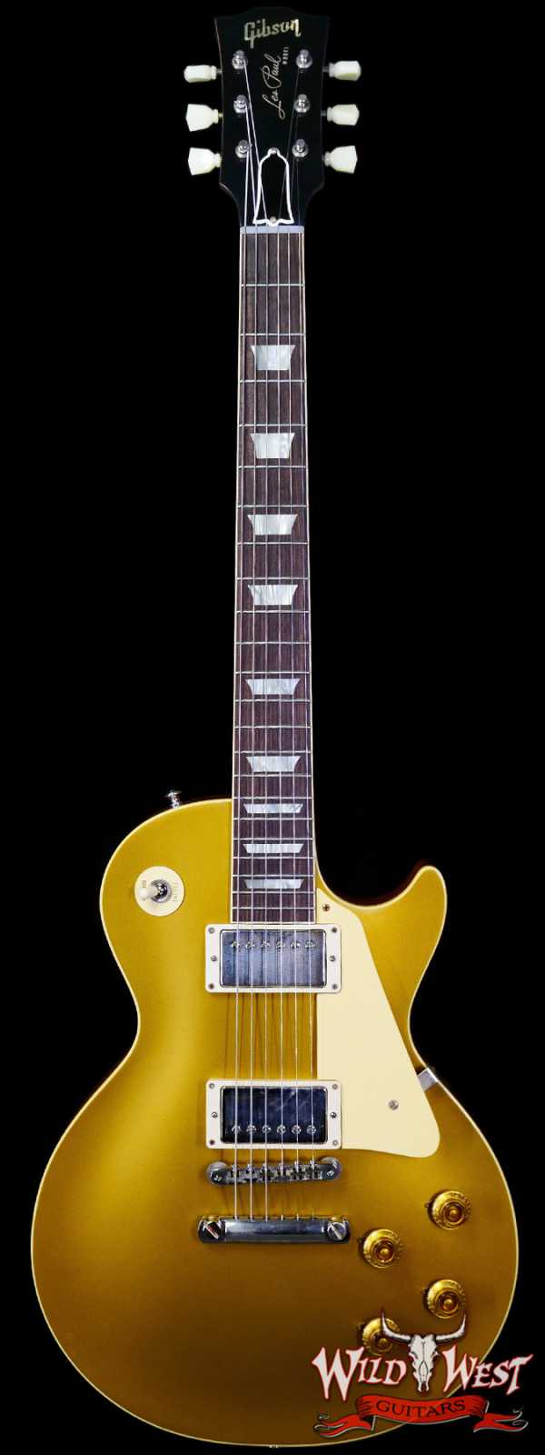 Gibson Custom Shop 1957 Les Paul Goldtop Reissue VOS Double Gold 8.65 LBS