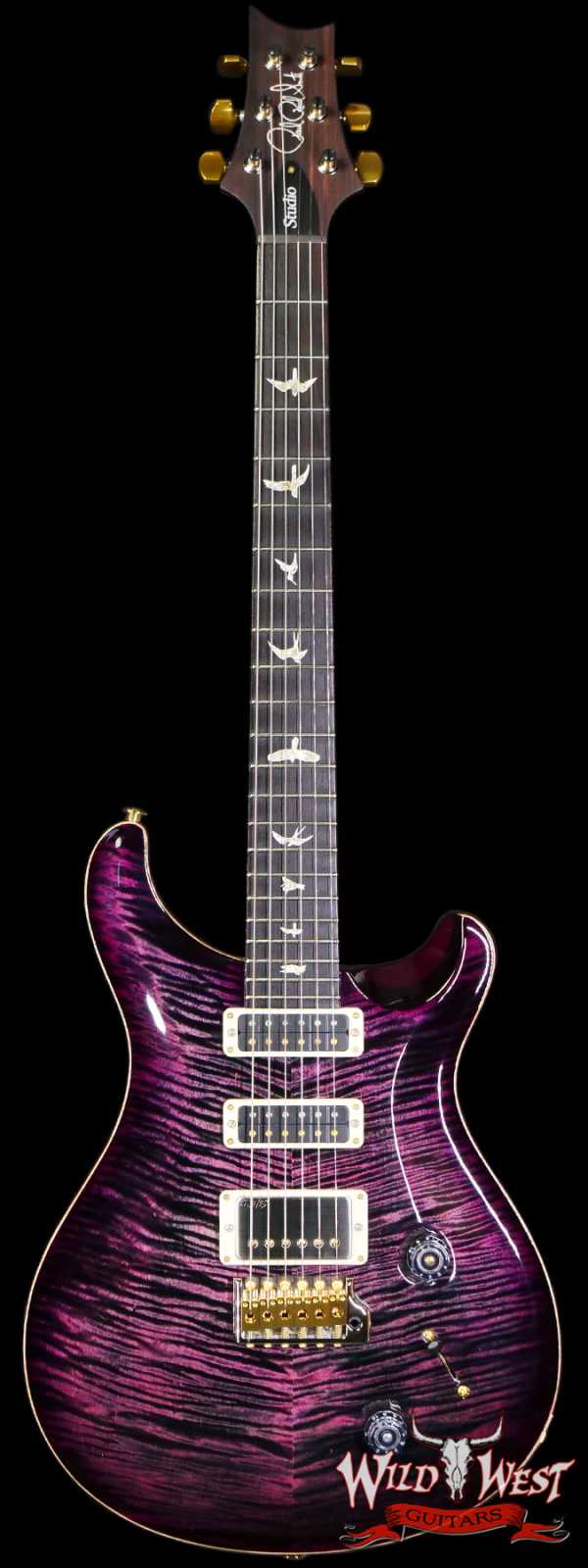 Paul Reed Smith PRS Core Series 10 Top Studio 22 Rosewood Fingerboard Faded Violet Burst