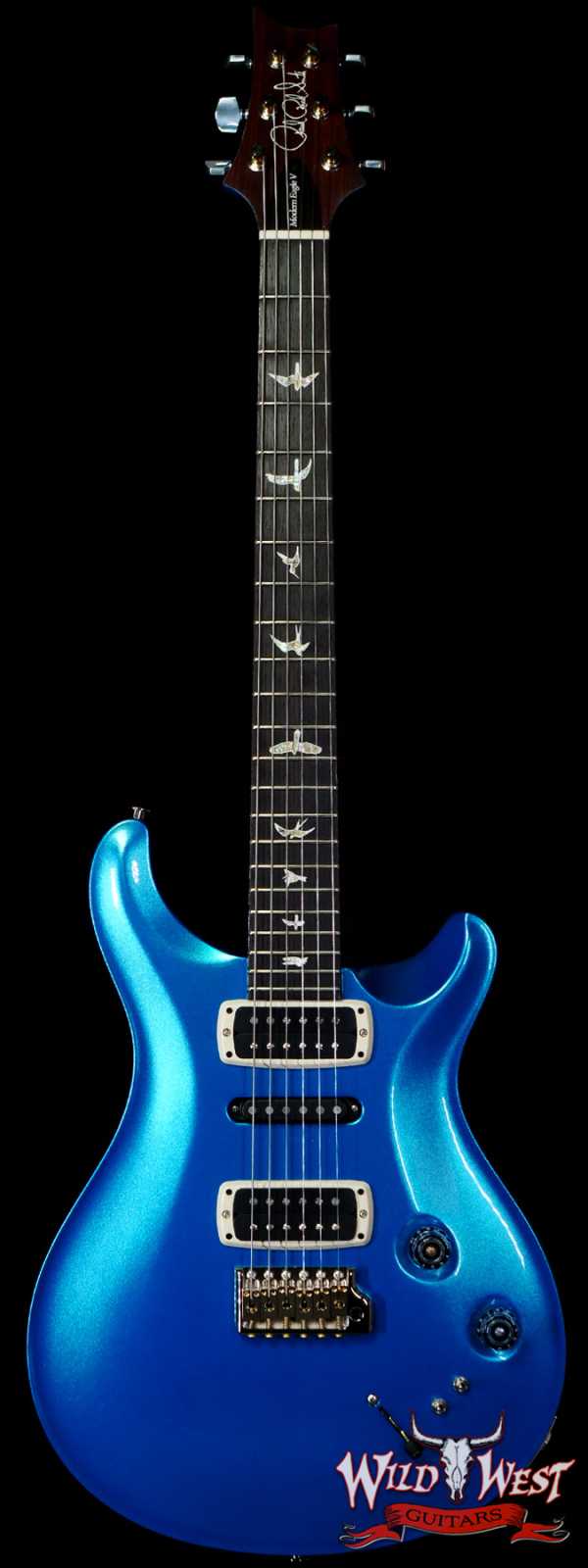 Paul Reed Smith PRS Core Series Modern Eagle V ME5 Rosewood Fingerboard Royal Blue Metallic