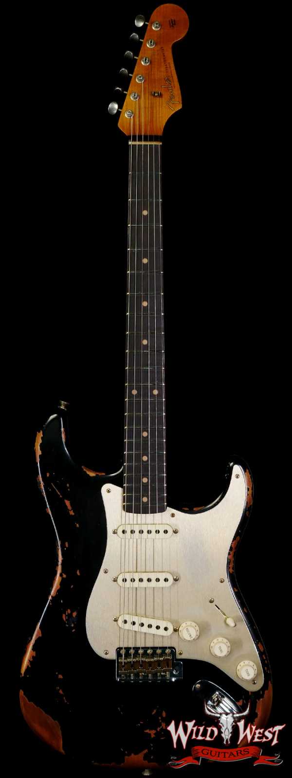 Fender Custom Shop Limited Edition 1959 59’ Roasted Stratocaster Heavy Relic Aged Black
