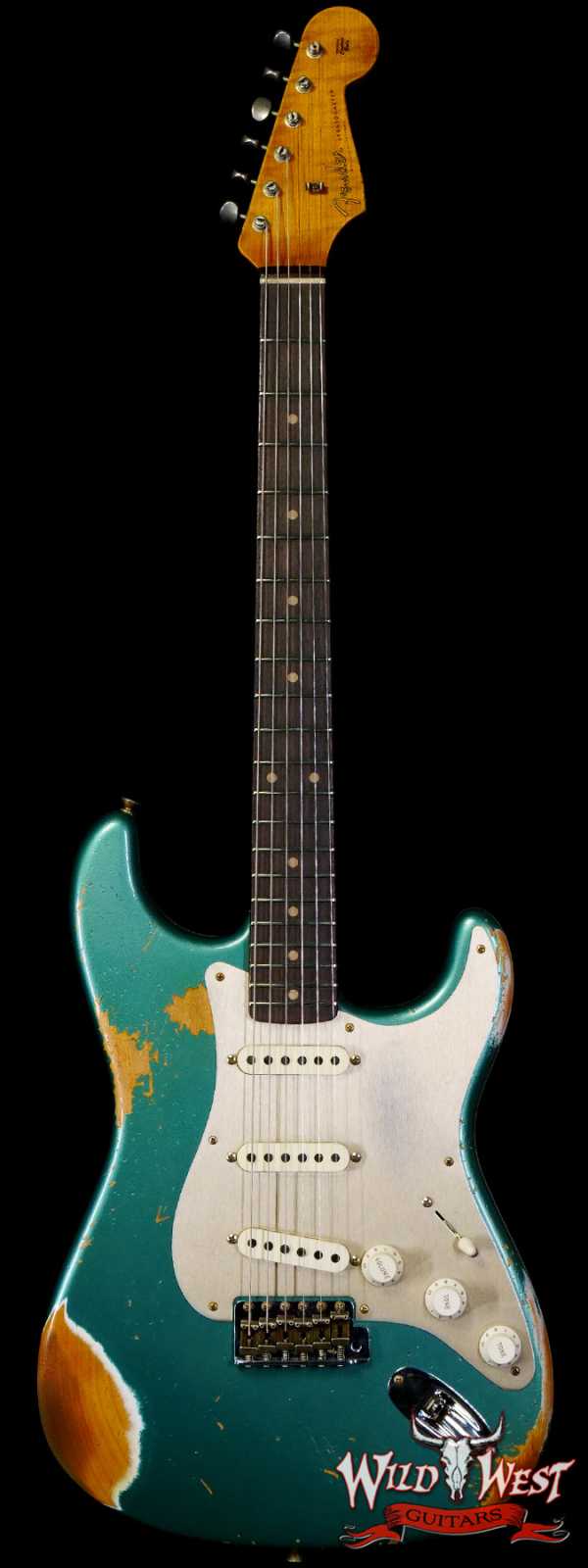Fender Custom Shop Limited Edition 1959 59’ Roasted Stratocaster Heavy Relic Aged Sherwood Green Metallic