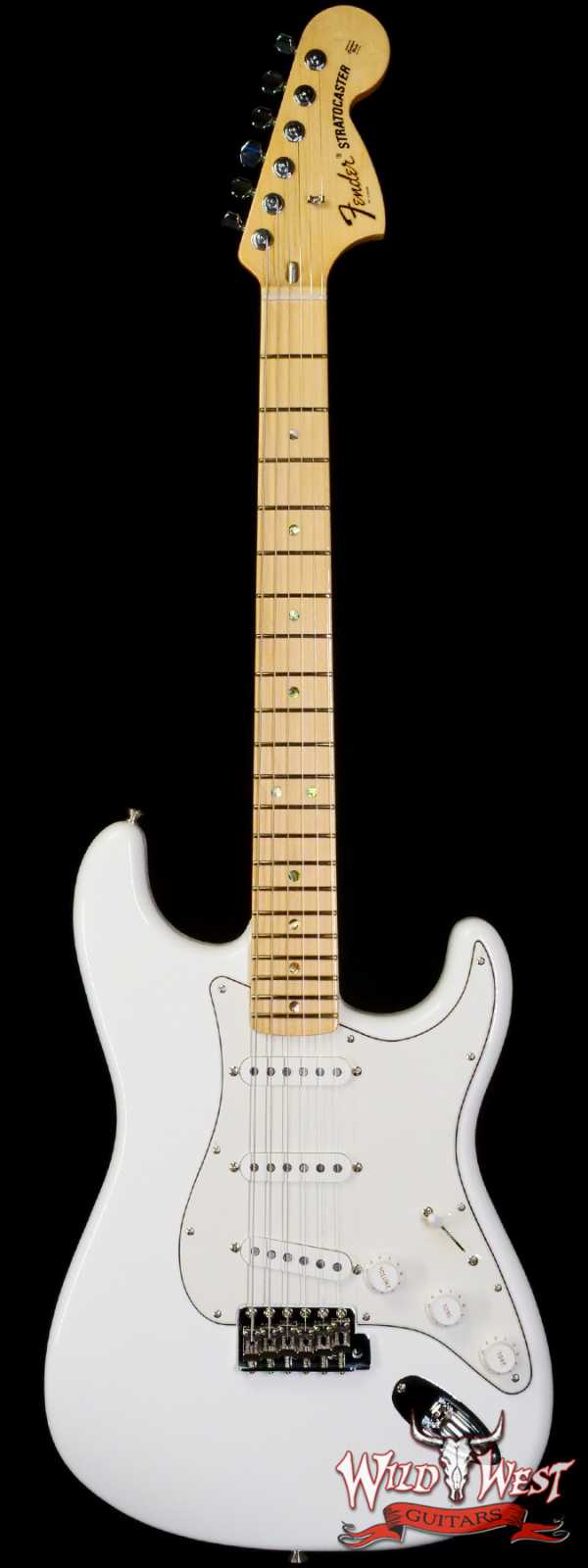 Fender Custom Shop Robin Trower Signature Stratocaster Maple Fingerboard Arctic White